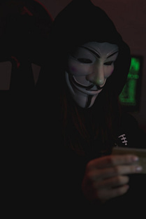 Remaining anonymous online -- photo by Tima Miroshnichenko on Pexels.com