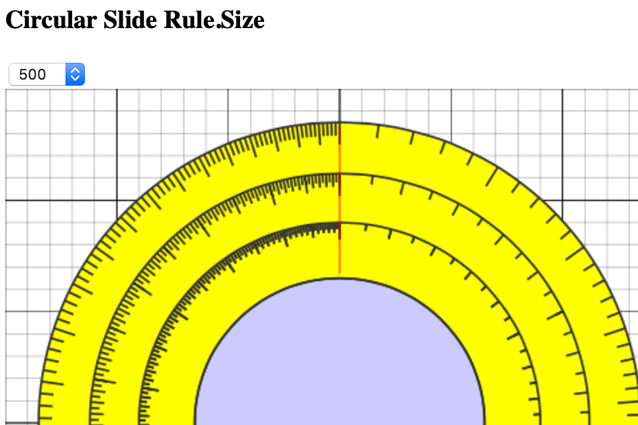 Circular Slide Rule